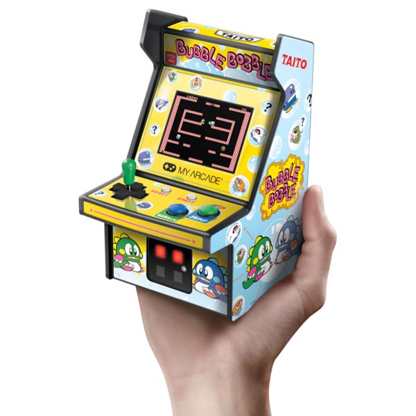 My Arcade retro herná konzola mikro 6,75" Bubble Bobble