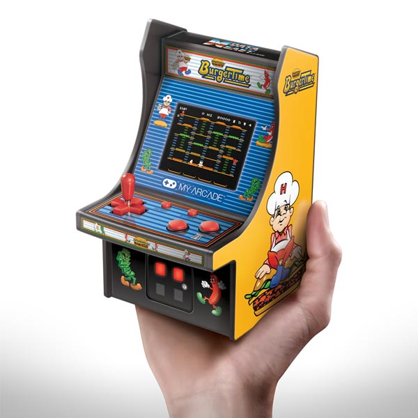 My Arcade retro herná konzola mikro 6,75" BurgerTime My Arcade retro herná konzola mikro 6,75" BurgerTime