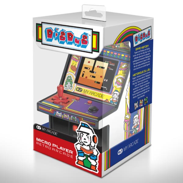 My Arcade retro herná konzola mikro 6,75" Dig Dug