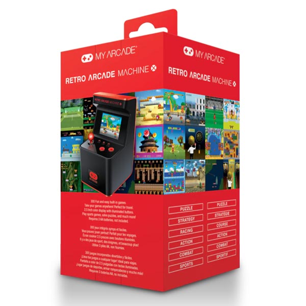 My Arcade herná konzola Retro Arcade Machine X (300 v 1)