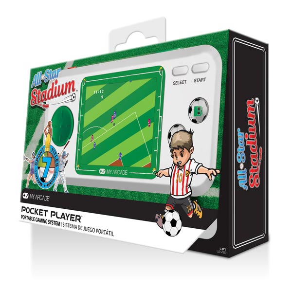 My Arcade vrecková herná konzola All-Star Stadium (7 v 1) My Arcade vrecková herná konzola All-Star Stadium (7 v 1)
