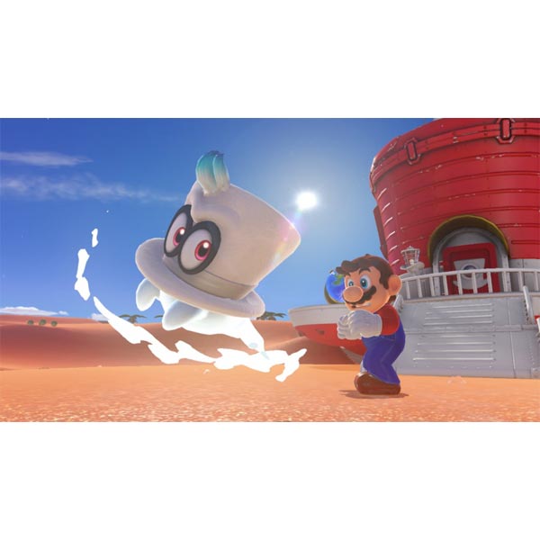 Nintendo Switch Red + Super Mario Odyssey