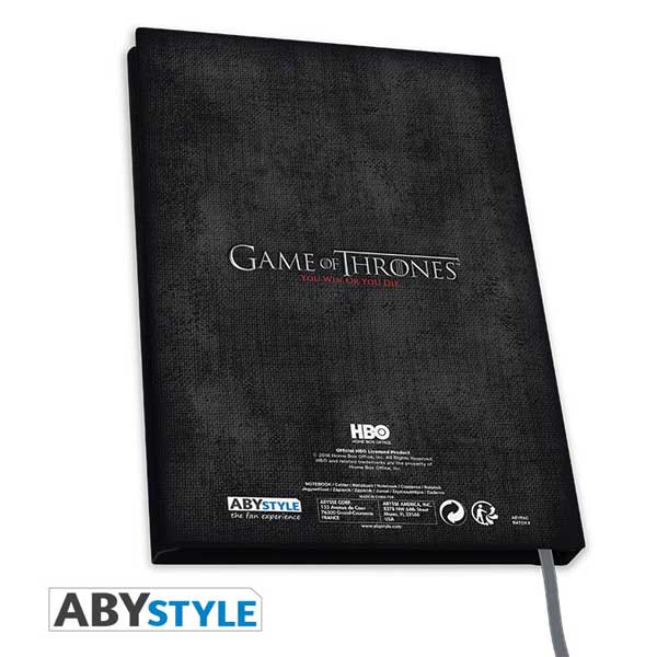 Notebook Stark A5 (Game of Thrones)