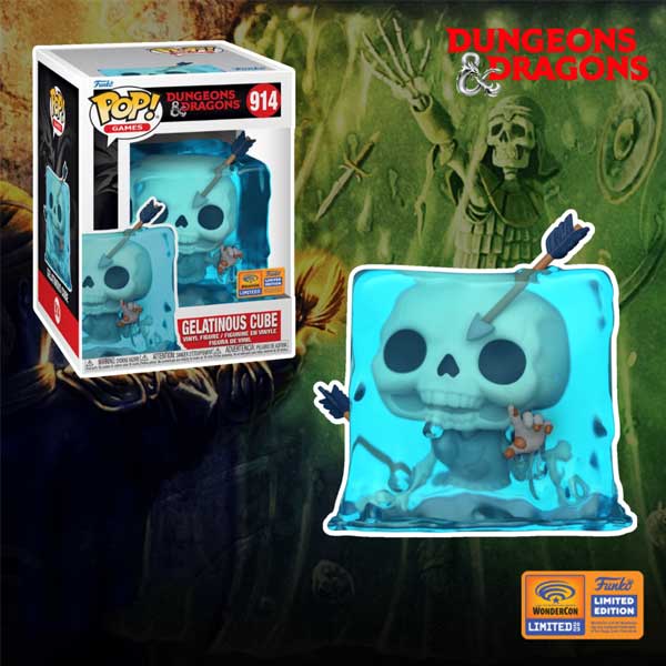 POP! Games: Gelatinous Cube (Dungeons & Dragons) 2023 Wondrous Convention Limited Edition