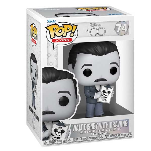 POP! Icons: Walt Disney with Drawing POP! Icons: Walt Disney with Drawing