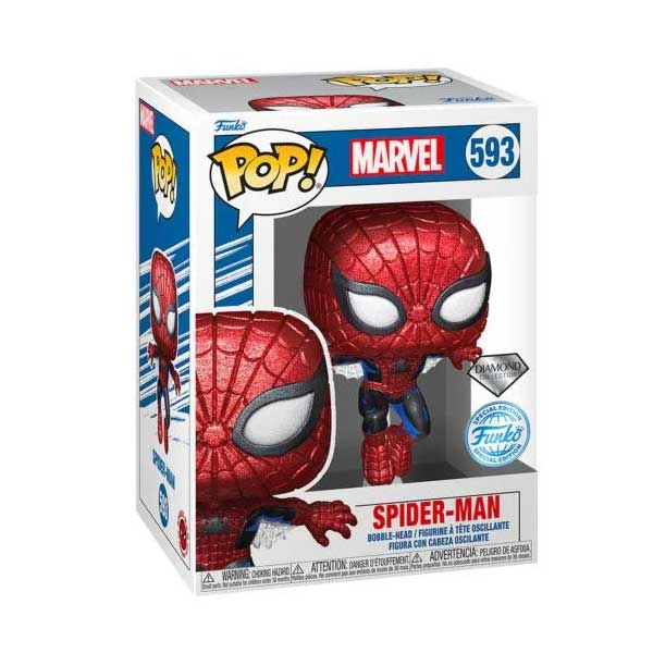 POP! Spider Man (Marvel) Special Edition (Diamond Collection)