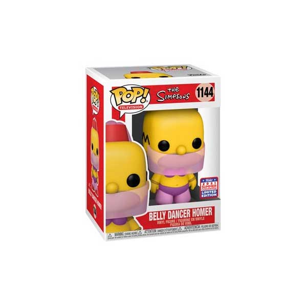 POP! TV: Belly Dancer Homer (The Simpsons) 2021 Summer Convention Limited