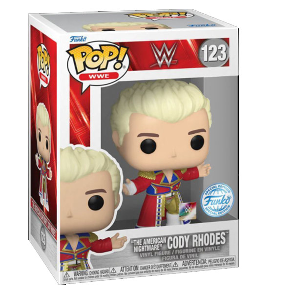 POP! WWE Cody Rhodes (Special Edition) Metallic