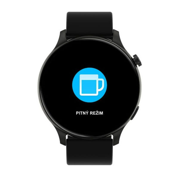 Smart hodinky Carneo Heiloo HR+, čierne