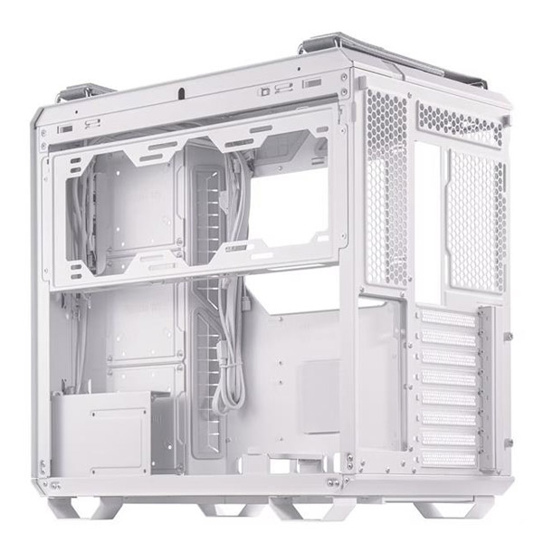 ASUS GT502 TUF GAMING PC skrinka s temperovaným sklom, biela