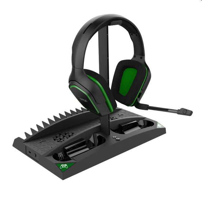 Dokovacia stanica iPega XB007 pre Xbox One, One S a One X, bezdrôtový controller a slúchadlá Dokovacia stanica iPega XB007 pre Xbox One, One S a One X, bezdrôtový controller a slúchadlá
