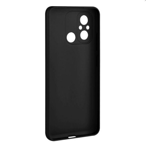 Zadný pogumovaný kryt FIXED Story pre Xiaomi Redmi 12C, čierna Zadný pogumovaný kryt FIXED Story pre Xiaomi Redmi 12C, čierna