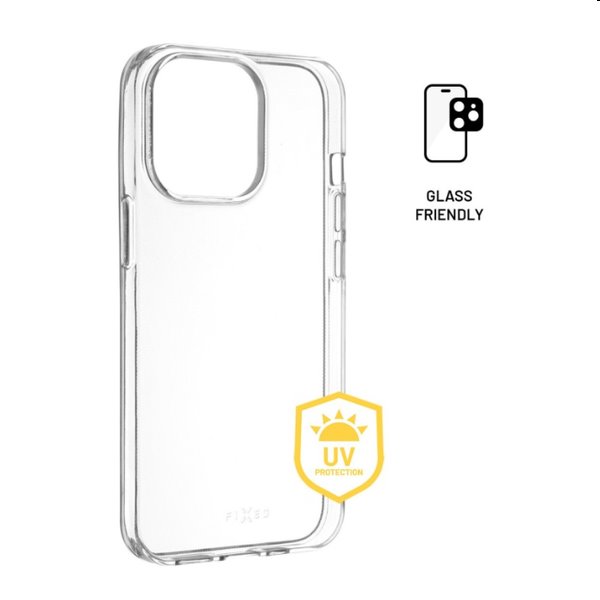 FIXED TPU Gélové púzdro pre Samsung Galaxy A14/A14 5G, transparentné