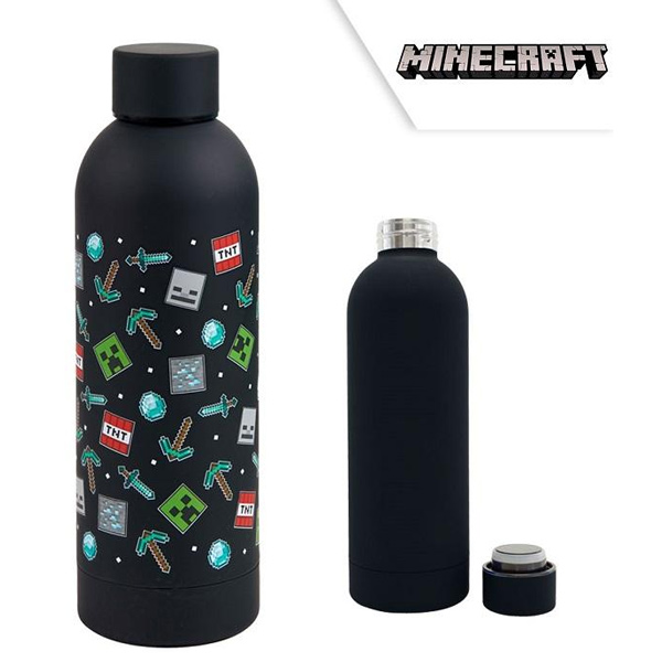 Fľaša z nerezovej ocele 500 ml (Minecraft)