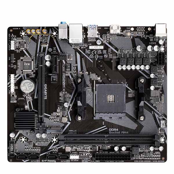 GIGABYTE A520M K Základná doska, AMD A520, AM4, 2xDDR4, mATX GIGABYTE A520M K Základná doska, AMD A520, AM4, 2xDDR4, mATX