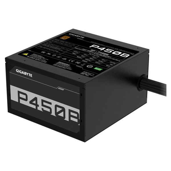GIGABYTE Zdroj P450B, 450 W 80+ Bronze OVP/OPP/SCP/UVP/OCP/OTP ochrana, čierny GIGABYTE Zdroj P450B, 450 W 80+ Bronze OVP/OPP/SCP/UVP/OCP/OTP ochrana, čierny