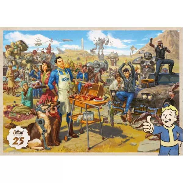 Good Loot Puzzle Fallout 25 the Anniversary 1000