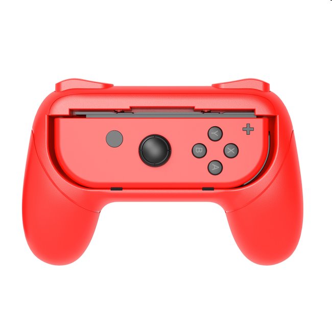 iPega gamepad Grip pre Nintendo Joy-Con ovládače, modrý/červený (2ks)