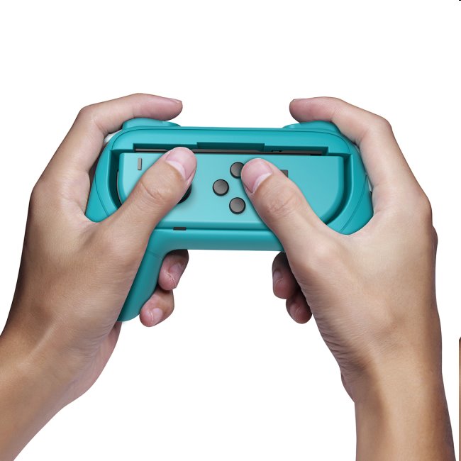 iPega gamepad Grip pre Nintendo Joy-Con ovládače, blue/red (2ks)
