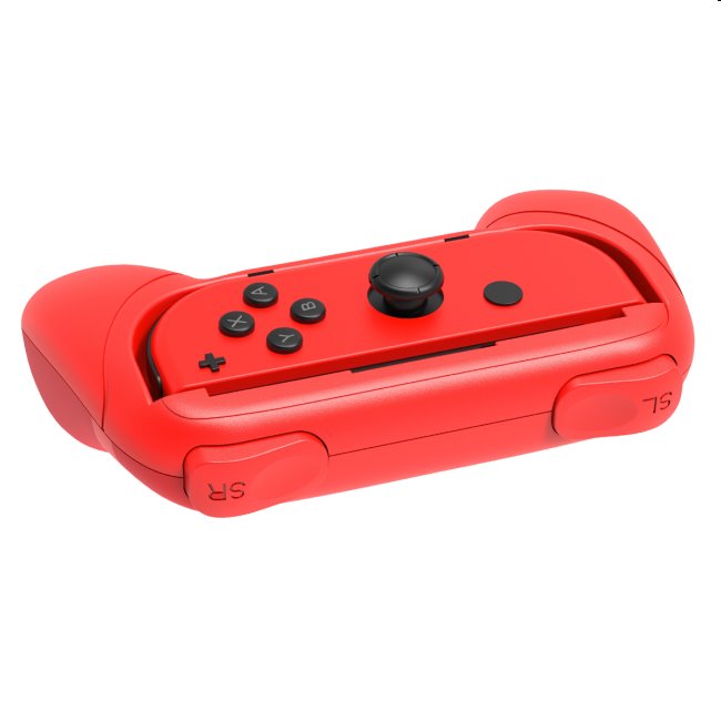 iPega gamepad Grip pre Nintendo Joy-Con ovládače, modrý/červený (2ks)