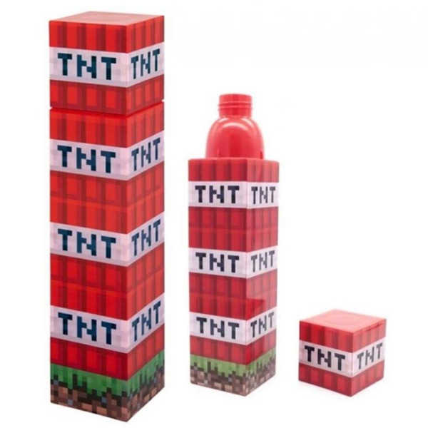 Minecraft TNT bottle 650 ml (Minecraft) Minecraft TNT bottle 650 ml (Minecraft)