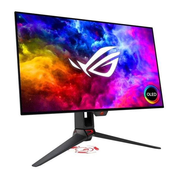 Monitor ASUS ROG PG27AQDM 26,5" OLED QHD 2560 x 1440 16:9 240Hz 450cd 0,03ms, čierny