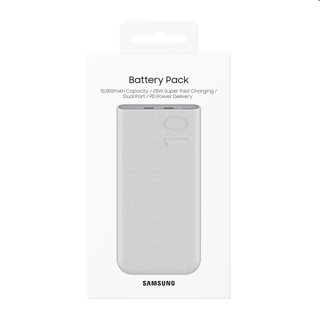 PowerBank Samsung 10000 mAh (25W), beige