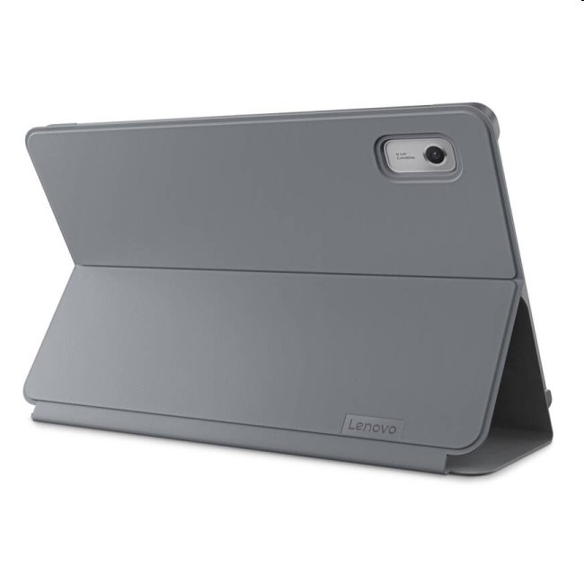 Puzdro folio case s fóliou pre Lenovo Tab M9, šedá