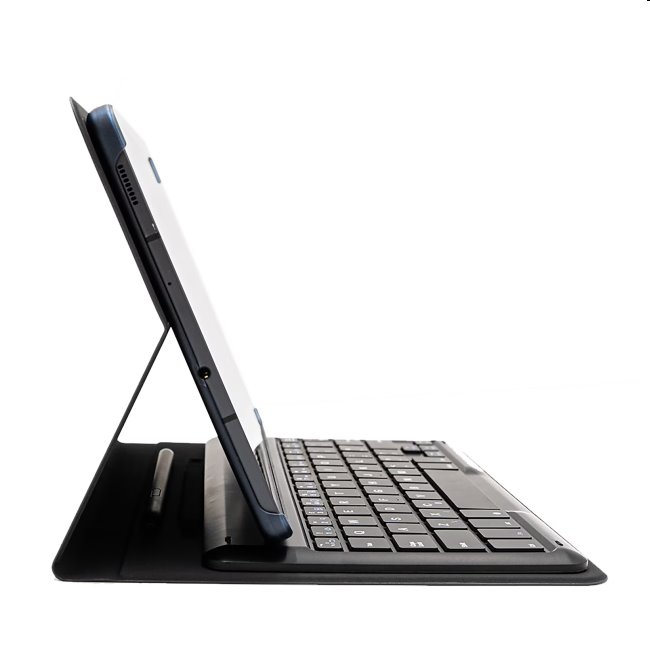 Puzdro kožené s klávesnicou pre Samsung Galaxy Tab S6 Lite, black