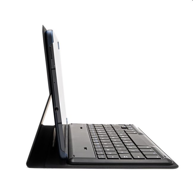Puzdro kožené s klávesnicou pre Samsung Galaxy Tab S6 Lite, black