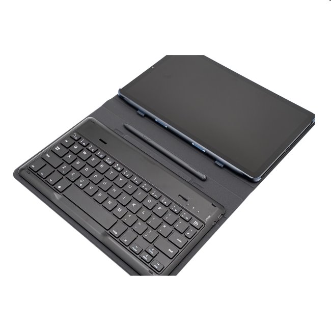 Puzdro kožené s klávesnicou pre Samsung Galaxy Tab S6 Lite, black
