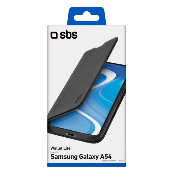 Knižkové puzdro SBS Book Wallet Lite pre Samsung Galaxy A54 5G, čierna