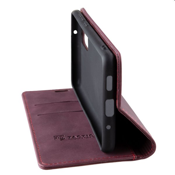 Knižkové puzdro Tactical Xproof pre Samsung Galaxy A54 5G, červená