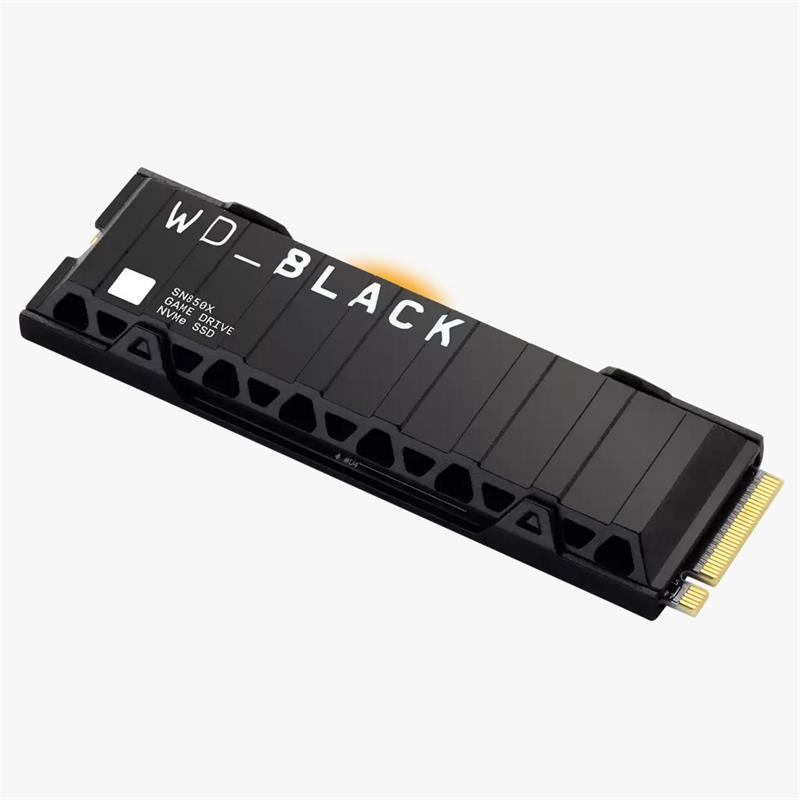 WD Black SN850X SSD 2TB M.2 NVMe Gen4 7300/6600 MBps with Heatsink (PS5 ready)