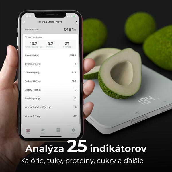 Aeno Smart kuchynská váha AKS0001S Aeno Smart kuchynská váha AKS0001S