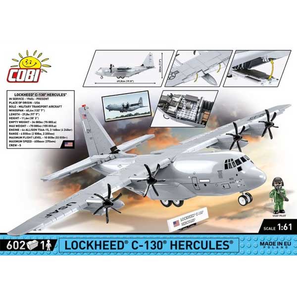 Cobi Armed Force Lockheed C 130 Hercules