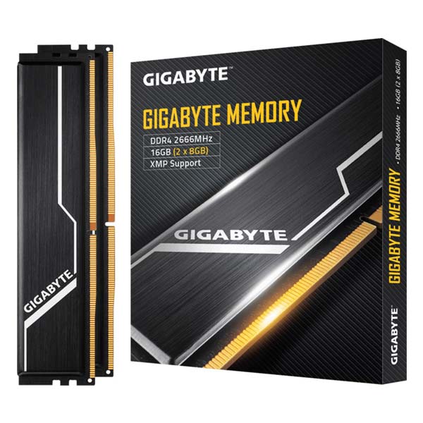 GIGABYTE 16 GB Pamäť (2x8 GB) DDR4 2666 MHz GIGABYTE 16 GB Pamäť (2x8 GB) DDR4 2666 MHz