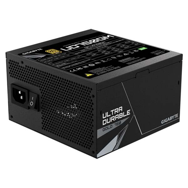 GIGABYTE Zdroj UD750GM, 750W, ATX, 80PLUS Gold, modulárny GIGABYTE Zdroj UD750GM, 750W, ATX, 80PLUS Gold, modulárny