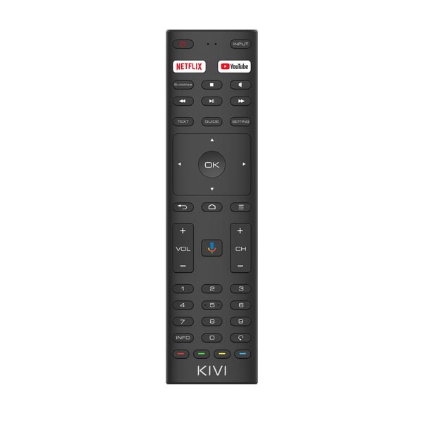Kivi TV 43U740NB, 43" (109 cm),UHD, Google Android TV, čierny