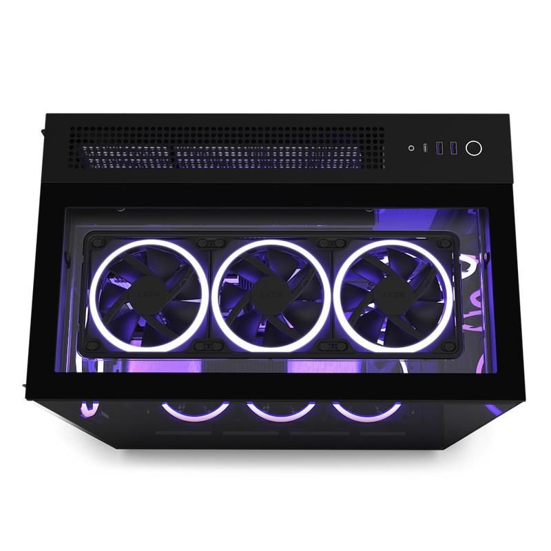 NZXT case H9 Elite, ATX, Premium Dual Chamber Mid Tower, black