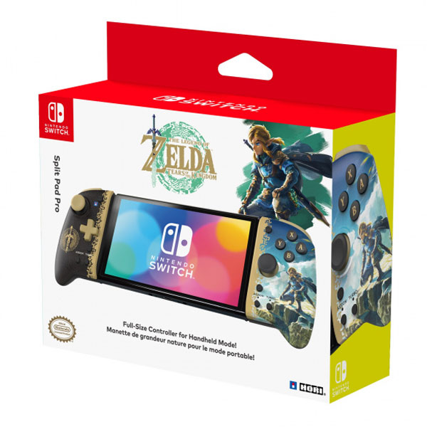 Ovládač pre Nintendo Switch HORI Split Pad Pro (The Legend of Zelda: Tears of the Kingdom) Ovládač pre Nintendo Switch HORI Split Pad Pro (The Legend of Zelda: Tears of the Kingdom)