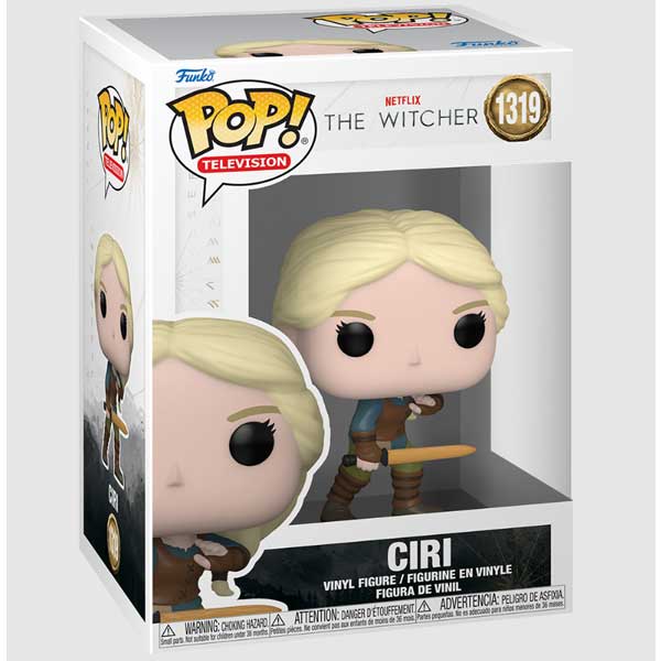 POP! TV: Ciri (with Sword) (The Witcher)