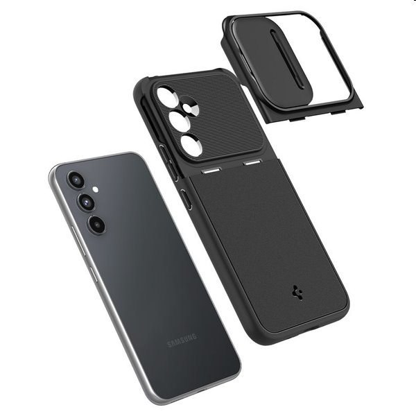 Zadný kryt Spigen Optik Armor pre Samsung Galaxy A54 5G, čierna