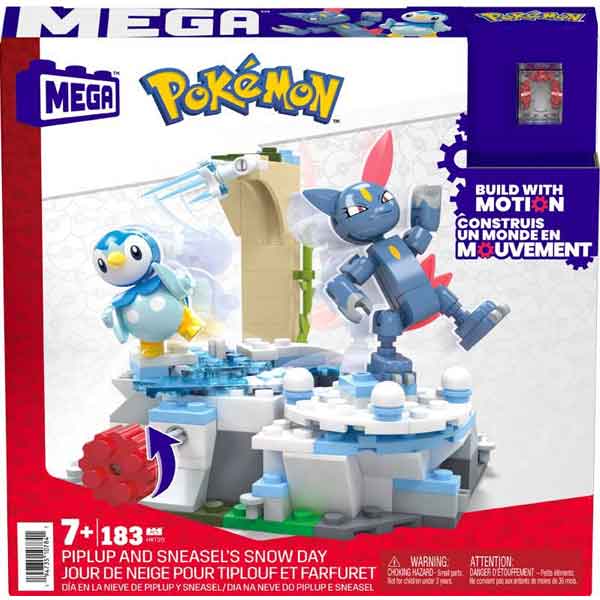 Stavebnica Mega Bloks Piplup And Sneasel's Snow Day (Pokémon)