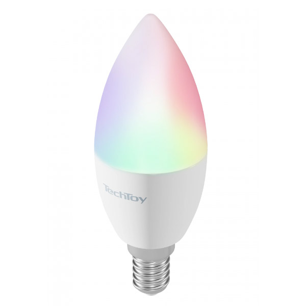 TechToy Smart žiarovka RGB 4,5W E14, set 3 ks