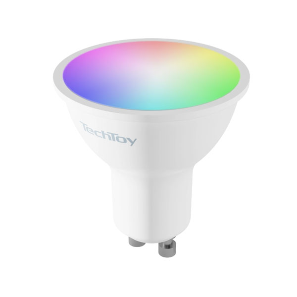 TechToy Smart žiarovka RGB 4.7W GU10 ZigBee, set 3 ks