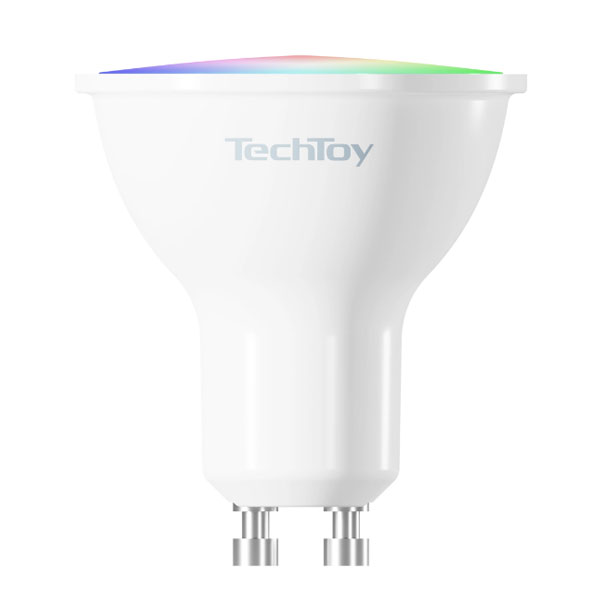 TechToy Smart žiarovka RGB 4.7W GU10 ZigBee, set 3 ks