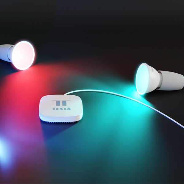 TechToy Smart žiarovka RGB 4.7W GU10 ZigBee, set 3 ks