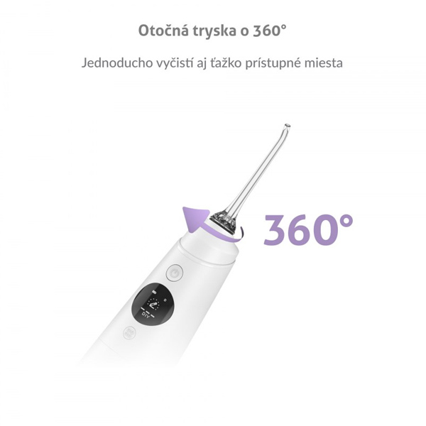 Truelife ústna sprcha AquaFloss Compact C300, biela Truelife ústna sprcha AquaFloss Compact C300, biela