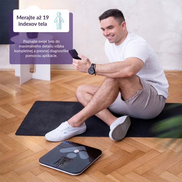 TrueLife FitScale W7 BT, čierna